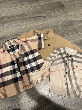 Burberry Classic Beige Plaid baby